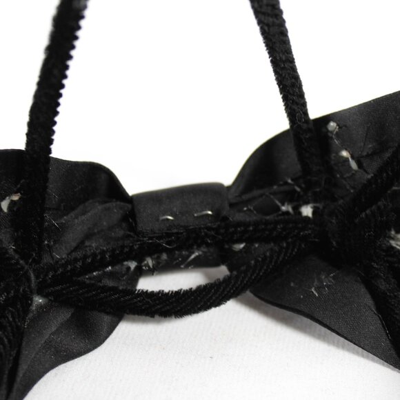 Vintage Avant Garde 1950s Wire & Fur Hat with Bow Union Made Spider Floral Style - Picture 10 of 16